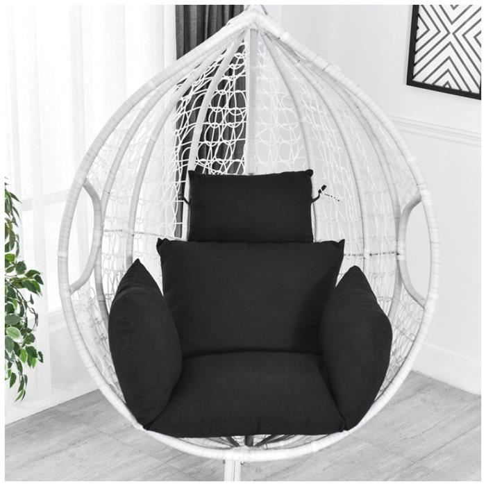 Coussin Imperméable Pour Chaise Hamac Suspendue - Siège Rembourré Confortable Palm White