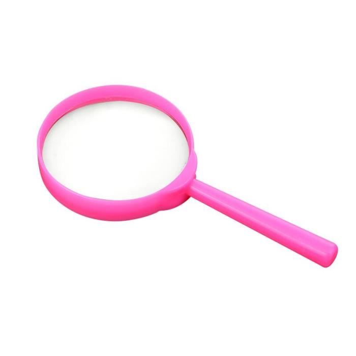 3x Loupes à Main En Métal X345 - Grossissement X345, Neuves (boîte Peut-être Abîmée), Parfaites Pour Lecture Ou Inspection