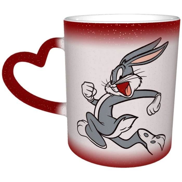 Tasse Drôle 'Attention Vache Folle' - Émail Rétro - Idée Cadeau Humour Camping