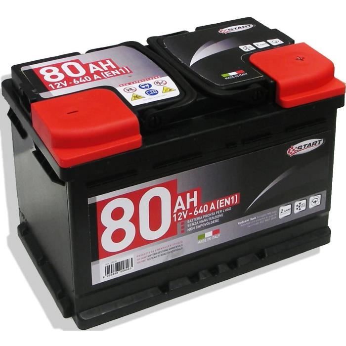 START L3 Batterie Voiture 80AH 640A 12V - Cdiscount Auto