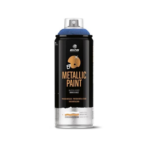 Bombe de peinture MTN Pro Metallic Paint Bleu foncé