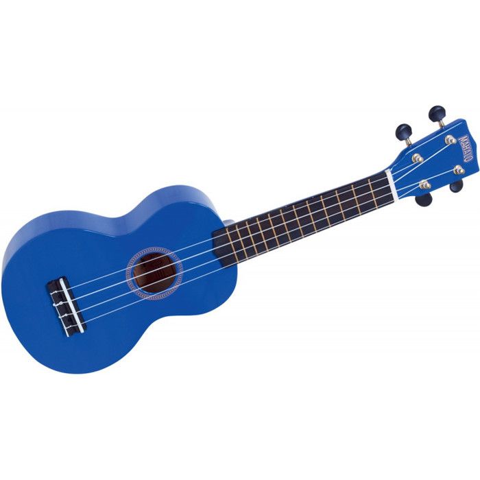 . mahalo rainbow mr1-bu. ukulele soprano bleu ciel brillant + housse.