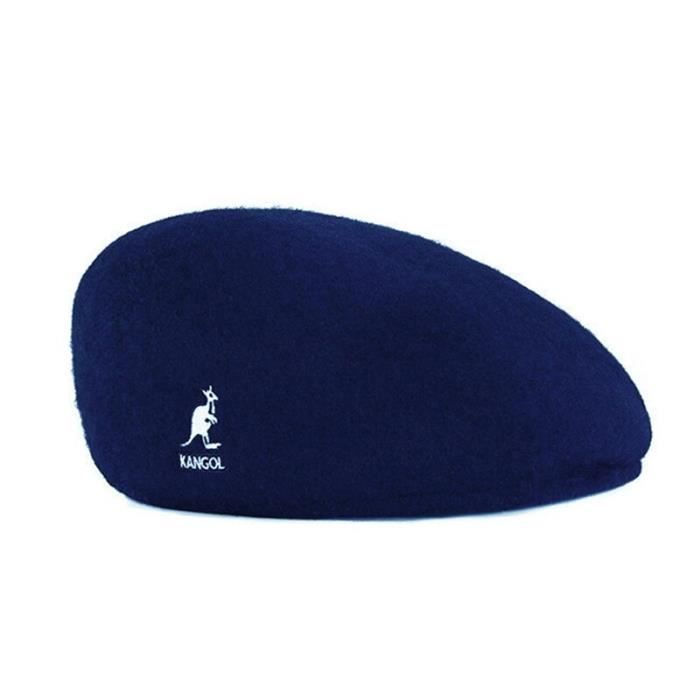 Casquette,Béret en maille tissé kangourou à la main pour femmes