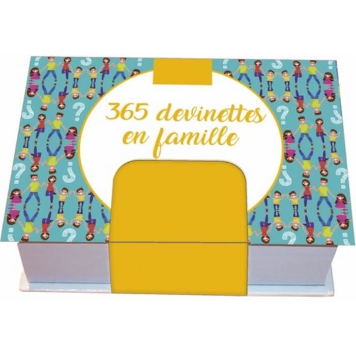 365 Devinettes En Famille Edition 21 Achat Vente Calendrier De L Avent Soldes Sur Cdiscount Des Le Janvier Cdiscount