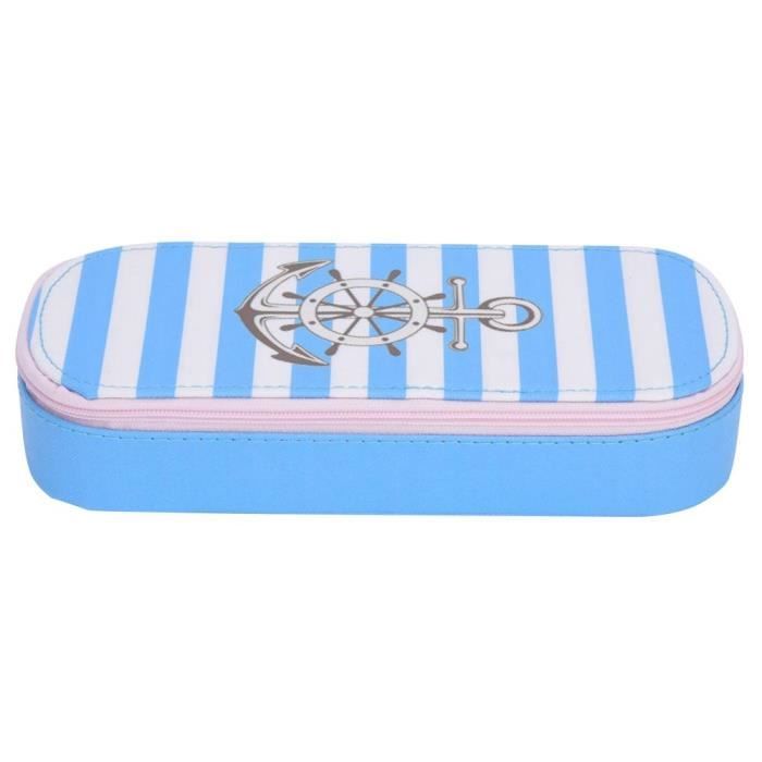 Trousse à Crayons Anime Grande Capacité 20x10x7,5 Cm - Sac Papeterie étudiants Garçons/filles