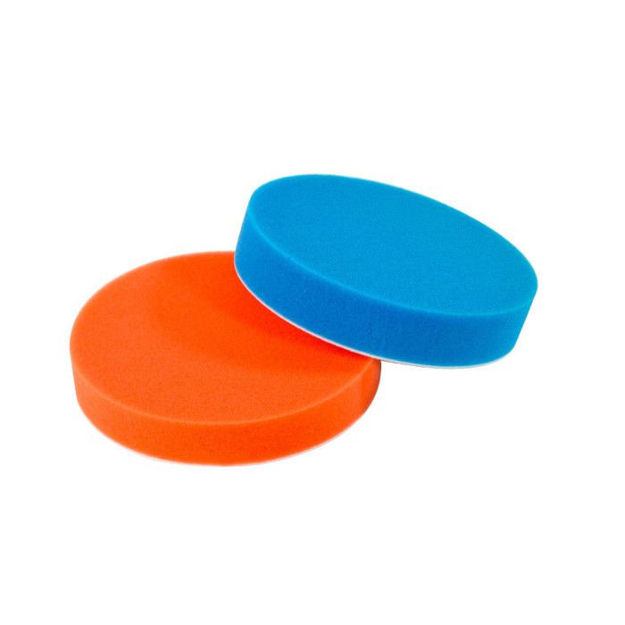 19Pcs 3Pouces Ponge Polissage Tampons Ensemble De Kit Avec M10 Adaptateur De Forage Pour Polisseuse De Voiture Multicolor LUSTREUSE - Auto