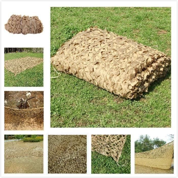 Filet De Camouflage Militaire Vert - Pour Chasse, Airsoft, Camping, Survival - Tissu 150D Oxford, Motifs Feuilles