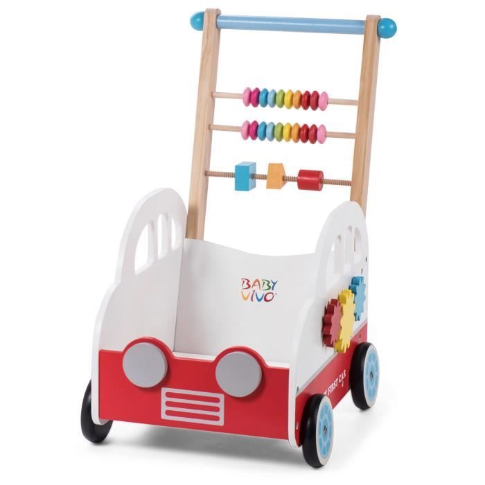 marcheur bébé bois