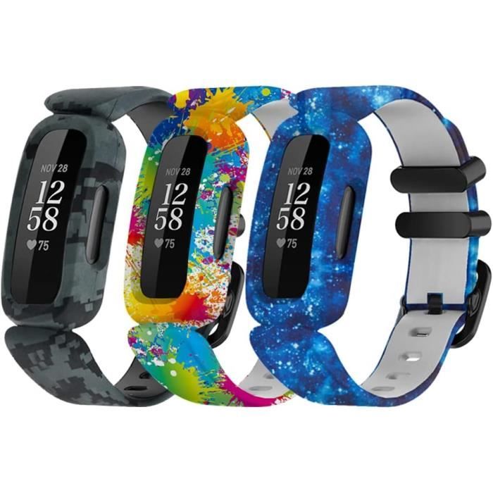 Bracelet De Rechange Silicone Pour Fitbit Charge 3/4 – Rose Clair, Boucle Classique, Confortable Et Léger