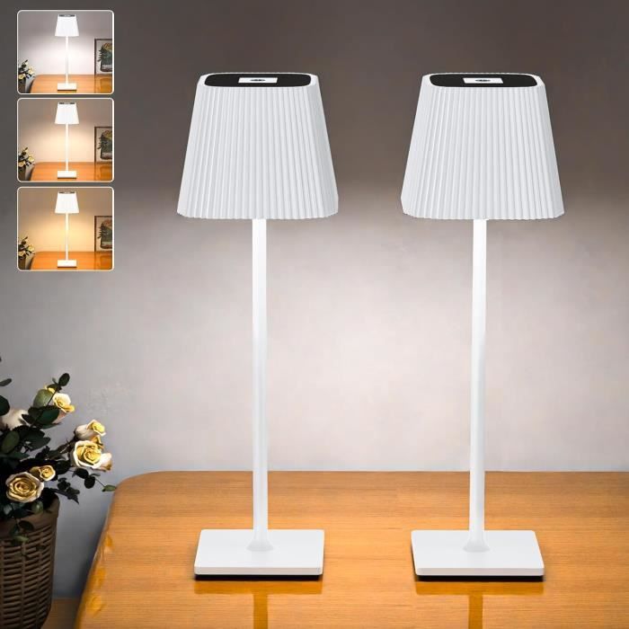 Lampe De Lecture BILY LED Avec Support - 3 Modes, Branchement USB, Rouge, Pour Bureau Et Chevet - 6