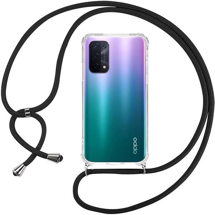 Coque Avec Cordon Pour Oppo A98 5G / A1 5G (écran 6.72'') - Collier De Sécurité Inclus - Modèle NC-727-S