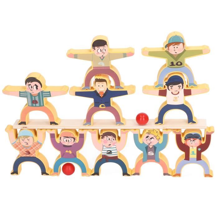 Gorletic Canes Basic - Blocs d'équilibre Handbalance en bois de hêtre (hauteur 14 cm) avec bases antidérapantes - Handstand Blocks