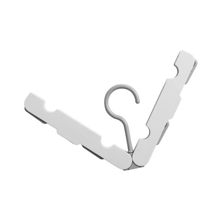 Lot De 4 Cintres Pliables De Voyage Avec Clips Cintres De Camping Cintres En Plastique