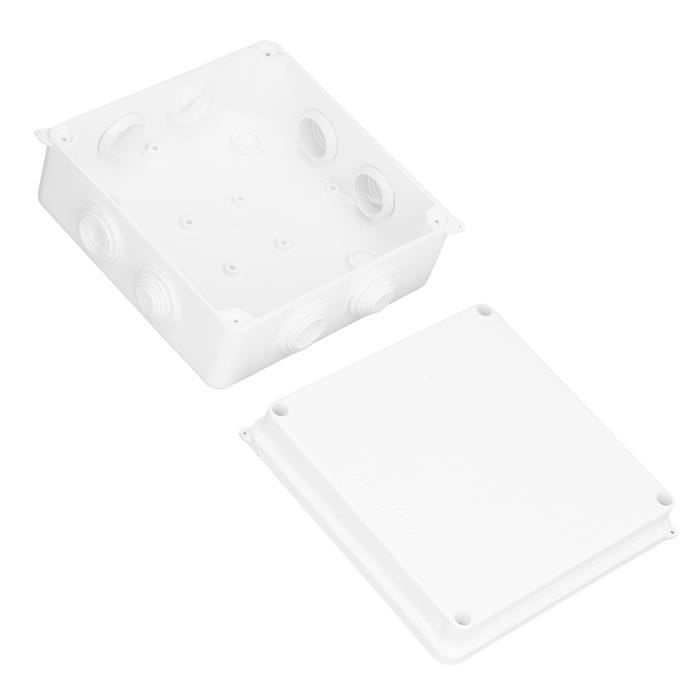 Boîte De Jonction électrique étanche En ABS Plastique - Pour Installations Intérieur Ou Extérieur - Boîtier De Protection Pour Câbles