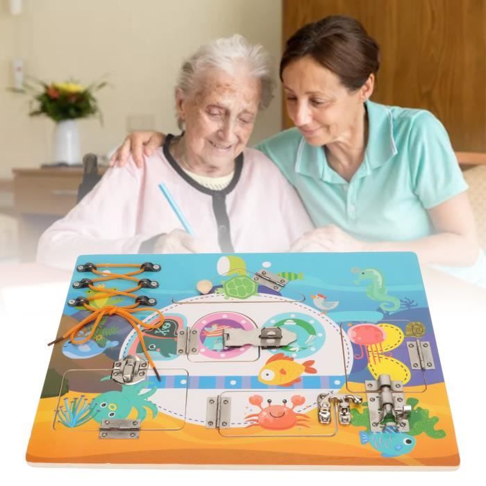 Prmape Planche D'Activité Sensorielle En Silicone - 2 Sets Avec 20 Cordes & Disques Texturés - Jouet Calmant Pour Concentration, Anti-Stress Enfant & Adulte