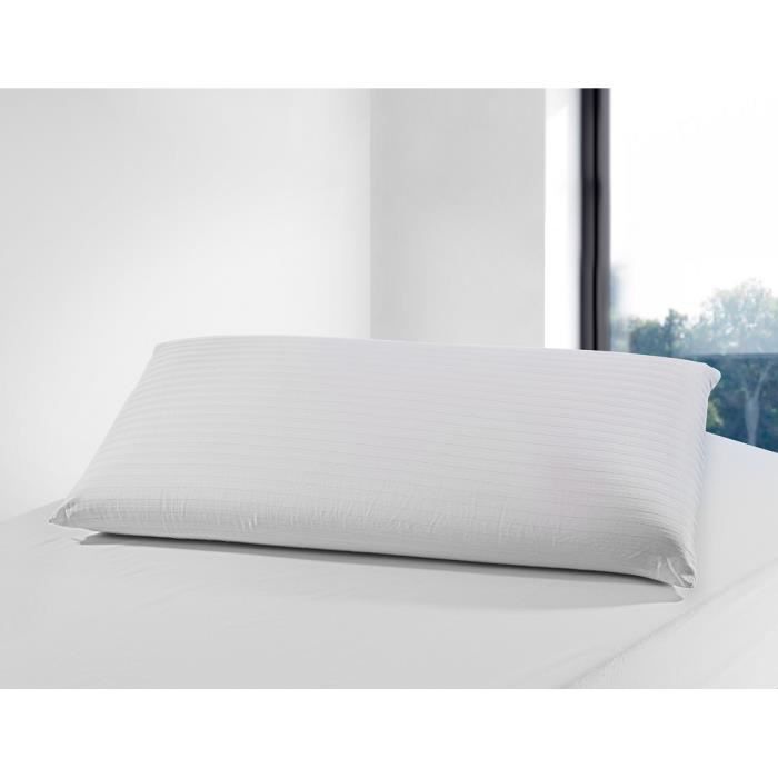 SAVEL Housse d'oreiller 63x63 cm blanc - Cdiscount Maison