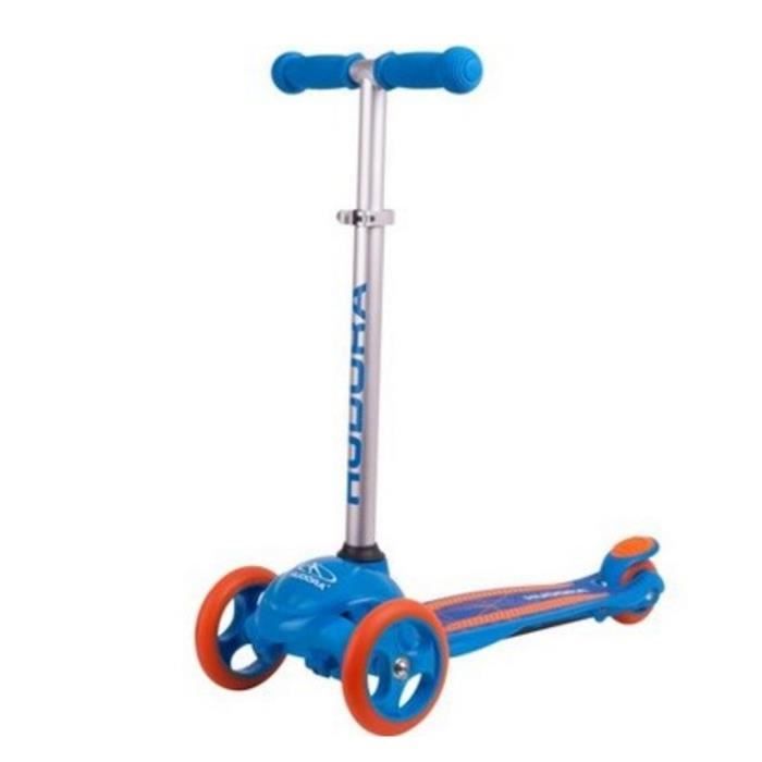 Trottinette Freestyle HUDORA XQ-12.1 - Guidon 360°, Roues PU, Frein Acier - 100kg Max - Bleu
