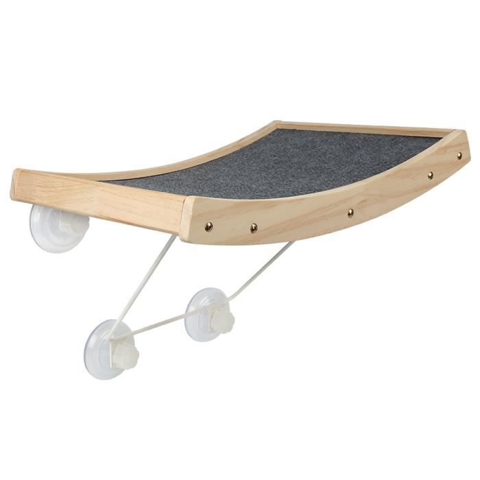 Meilleurs prix pour Hamac pour chat monté sur une fenêtre, confortable, durable, robuste et avec un espace de rangement lit pour animaux (43x29cm).