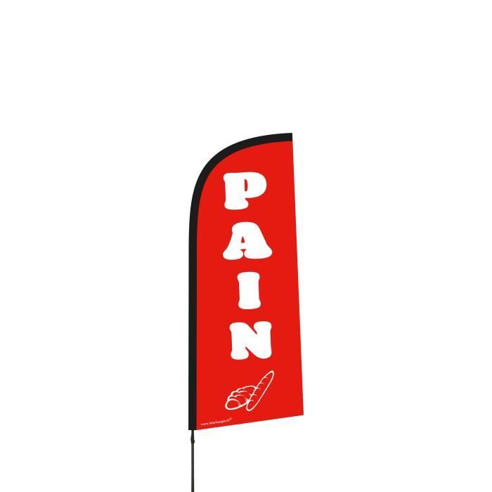 Bandiera Pubblicitaria Parking 225x85 Cm | Con Palo 3m, Stampa Alta Visibilità, Interflag - 2