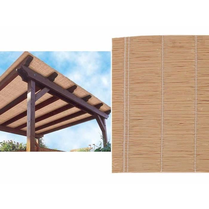 Store dombrage Multipaille 300 x H 150 cm Café