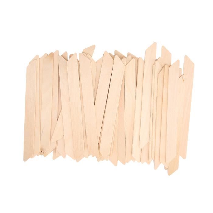 200 Bâtons Artisanaux Jumbo – 8 X 1 Pouce – Bois De Bouleau – Pour Loisirs Créatifs