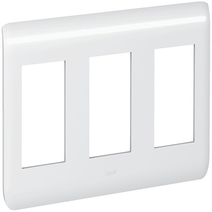 Placca Orizzontale Legrand Mosaic 78806 – 3x2 Moduli, Colore Bianco, Per Incasso A Scatto - 5