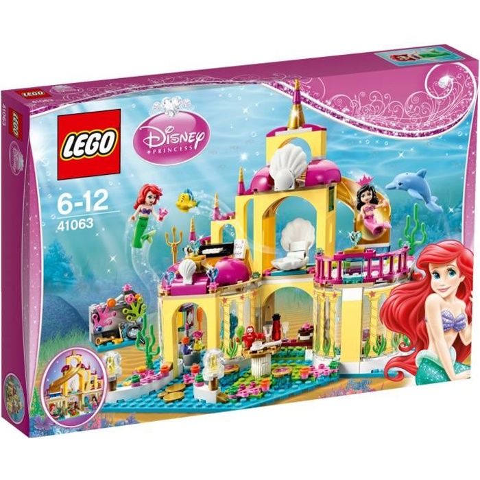 Acheter LEGO® Disney Princess 41063 Royaume dAriel Reconditionné - 159,00 € LEGO® Disney Princess 41063 Royaume dAriel Reconditionné - Lego reconditionné disponible sur Cdiscount Seconde Vie