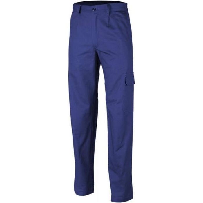 Pantalon chino de travail bleu marine pour homme - ROBUR