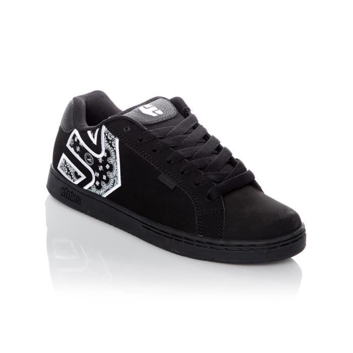Chaussures Etnies Metal Mulisha Fader Noir Blanc Noir Achat Vente Metal Mulisha Fader Cdiscount