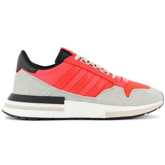 Adidas Originals Zx 500 Rm Boost Hommes Baskets Sneakers Chaussures De Sport Rouge Db2739 Rouge Cdiscount Chaussures