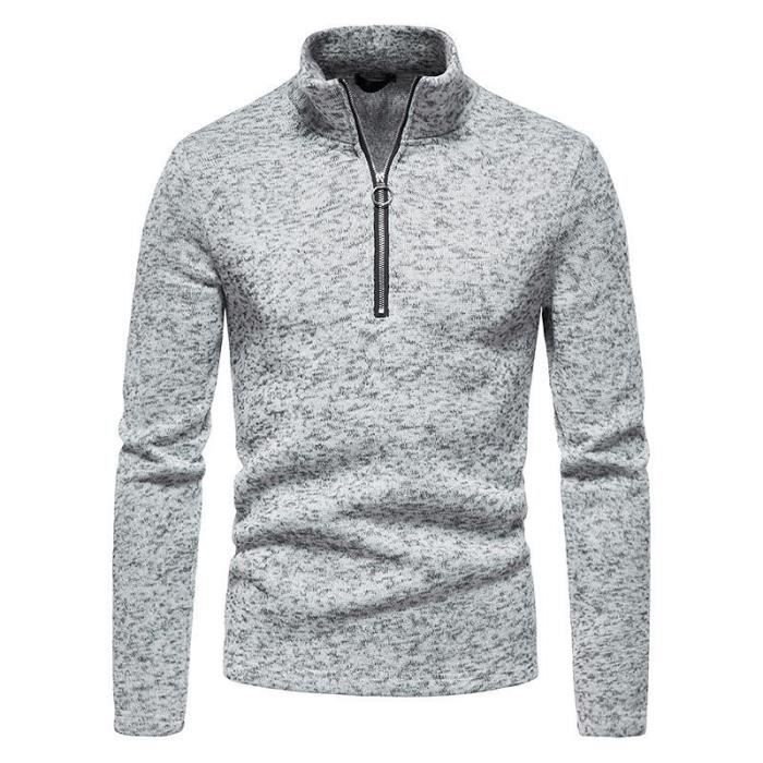 Veste Polaire Rodd & Gunn Homme – Taille L – Bleu – Fermeture éclair – Coton/élasthanne