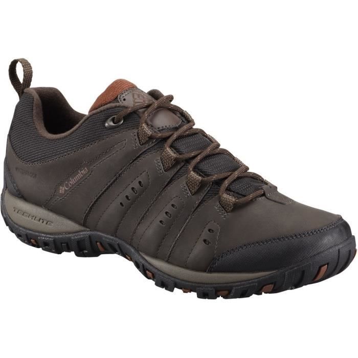 Chaussures COLUMBIA Woodburn II Waterproof Marron - Homme/Adulte