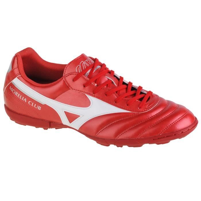 Mizuno Morelia II Club As P1GD221660, Homme, Rouge, chaussures de foot turf