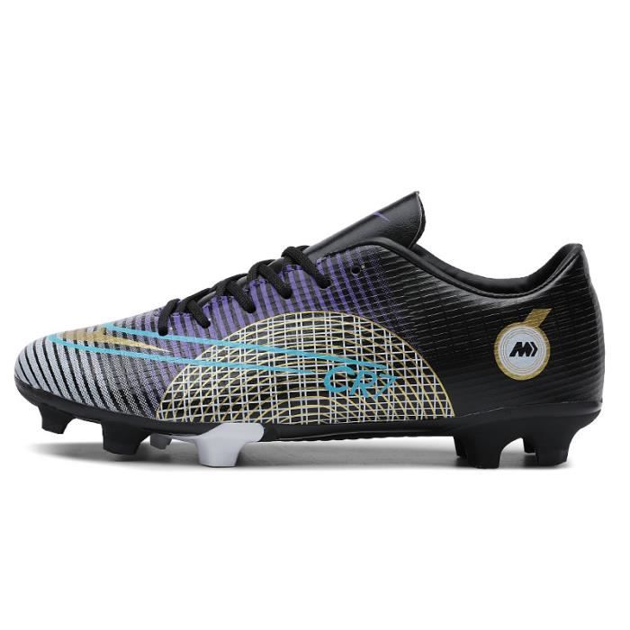 BAODLE Chaussures De Football Garçon - Crampons FG/AG Professionnels