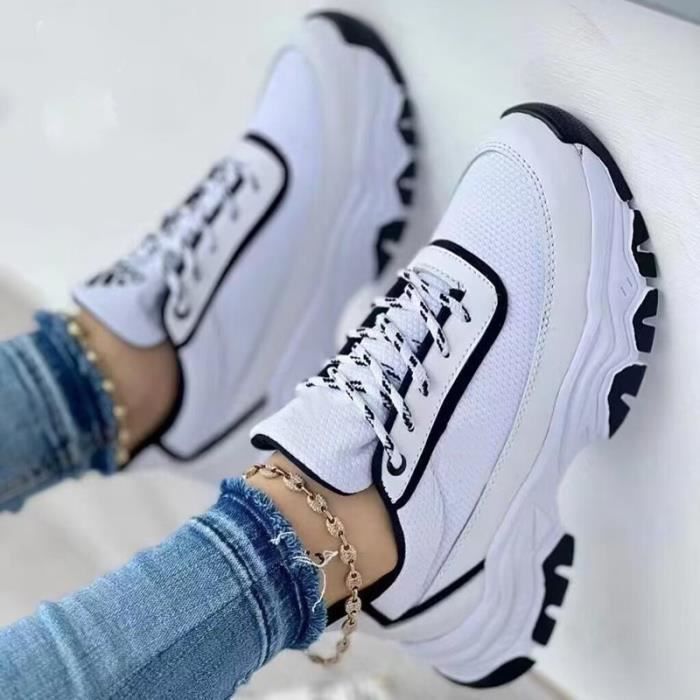 baskets grosse semelle