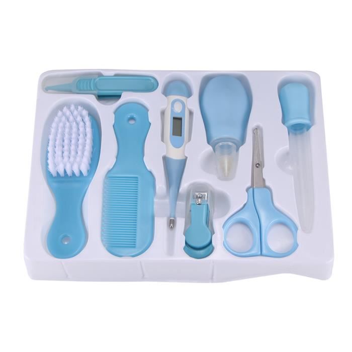 Trousse De Soin Bebe Complete Trousse De Toilette Bebe 8 Pieces Essentiel De Toilette Cdiscount Puericulture Eveil Bebe