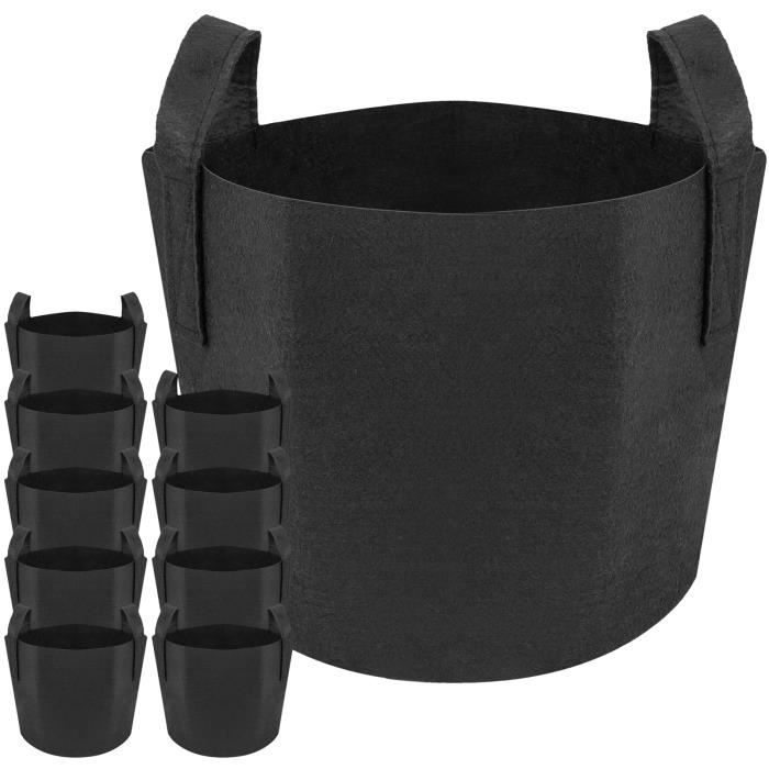 Sacchetti Per Coltivazione In Feltro – 8 Scomparti, Rettangolare, 6x3x1 FT, Per Piante E Ortaggi - 2