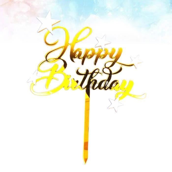 Décoration de gâteau d'anniversaire pour bébé garçon, fournitures de fête pour enfants, cadeaux d'amour bleus, ballon étendu, couronne, prince, étoile, 1er, 2st, 3st, 4st, 5st  15