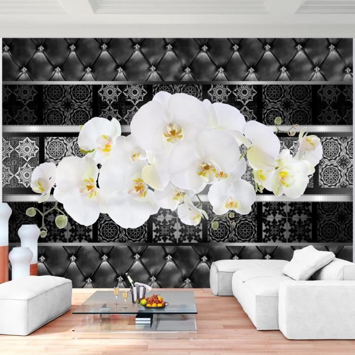 Runa Art Papel Tapiz Fotográfico Flores De Orquídeas 352 X
