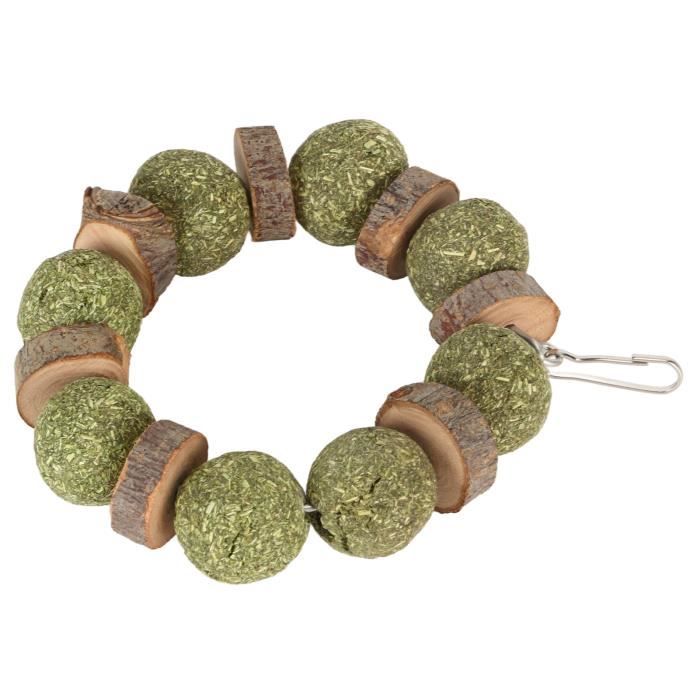 Comparer les prix de Jouets à mâcher lapin Bunny Chew Toys - SALUTUYA - Bague ronde en bois - Rongeur - Jeux - Lapin