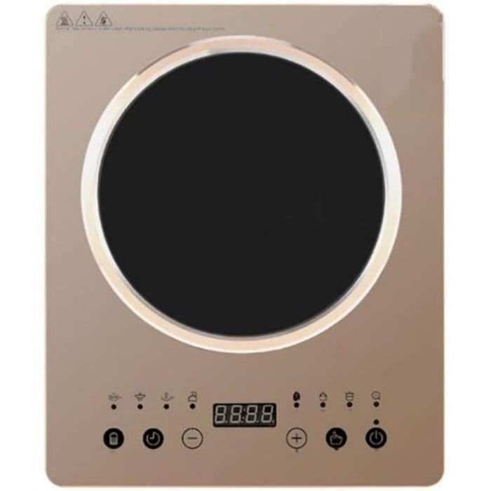 Table de cuisson à induction portable , brûleur à induction électrique 1500 W avec 9 réglages