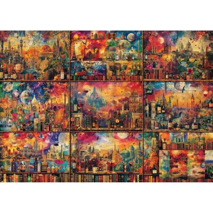 Puzzle 2000 pièces - SCHMIDT - Voyage et cartes - 96.8 x 69.2 cm - Pour ...