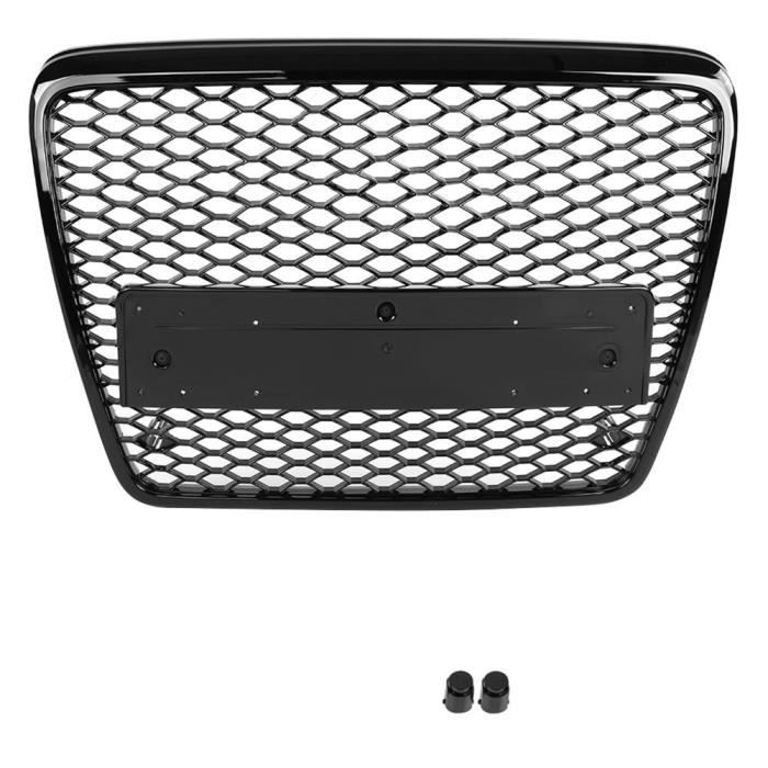 Grille De Capot De Phare Antibrouillard Pour VW Tiguan L 2017-2021 - Compatible OEM 5NG853211/212 - En ABS Noir - 6