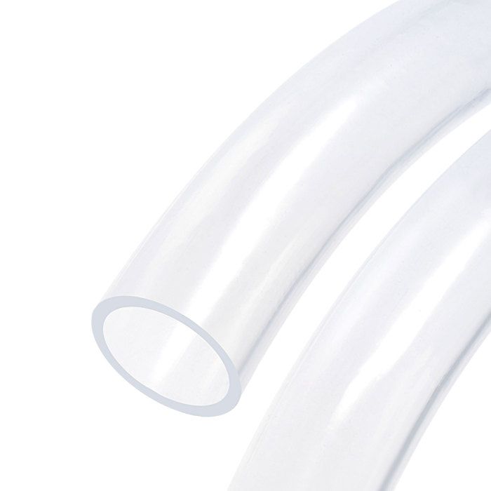 Tuyau Flexible Transparent En Vinyle/Plastique - Diamètre Intérieur 45mm, Extérieur 53mm - Neuf