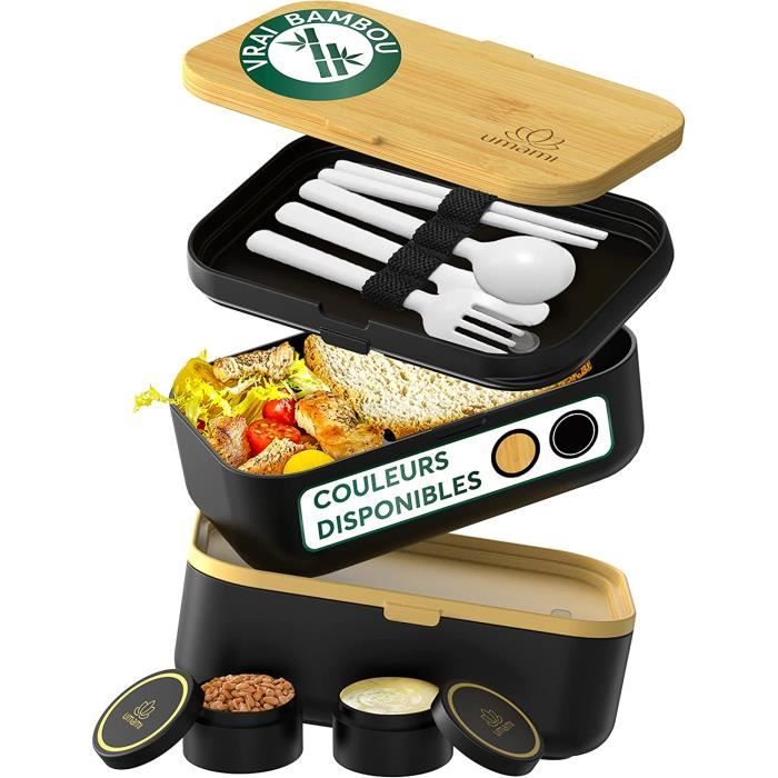 Umami Lunch Box Bento Lunch Box Touten1, Boite Repas avec Couverts et Pots à Sauce Boite