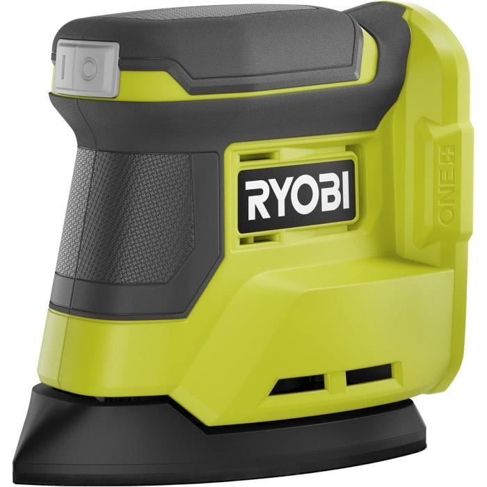 Ponceuse Triangulaire RYOBI 18V - Patin 100x140mm - 22 000 Osc/min - Livrée Avec Abrasifs + Lot De 20 Papiers