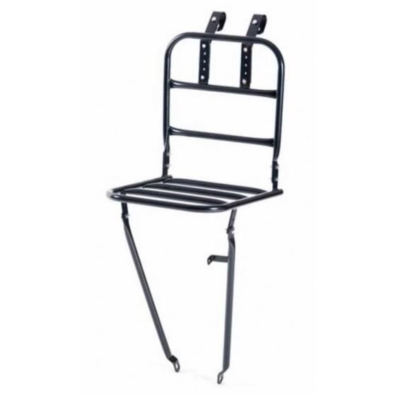 Porte-bagages - Transport - 30 x 30 cm - Acier - Noir - Vélo loisir