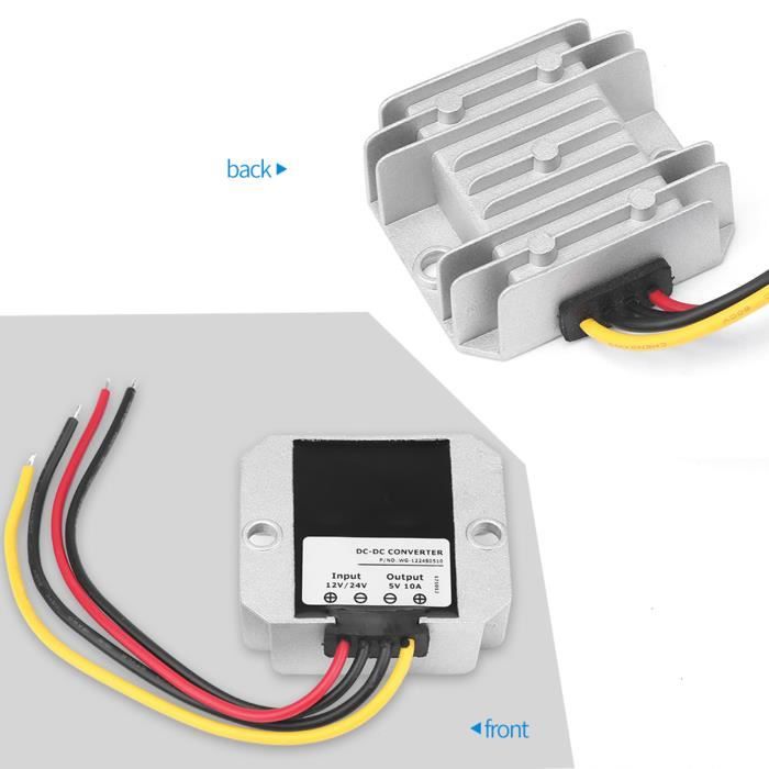 Module Réducteur De Tension étanche DC 12-24V Vers 3V 1A - Convertisseur Pour Voiture, Manomètres, Jouets