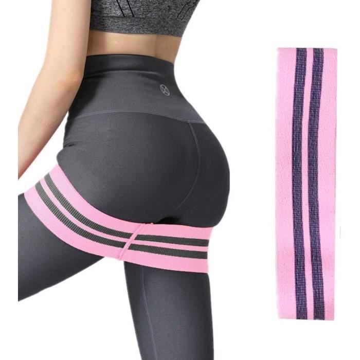 4 Pcs Bandes Élastiques Musculation TPE - 4 Niveaux Résistance Pour Fitness, Pilates, Yoga Et Rééducation