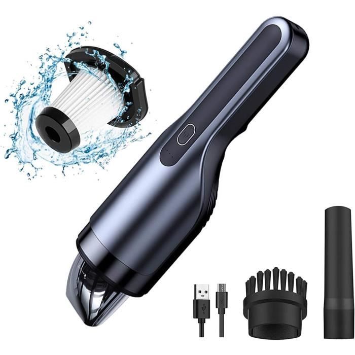 Mini Aspirateur à Main sans Fil, 3 in 1 Aspirateur portatif sans Fil